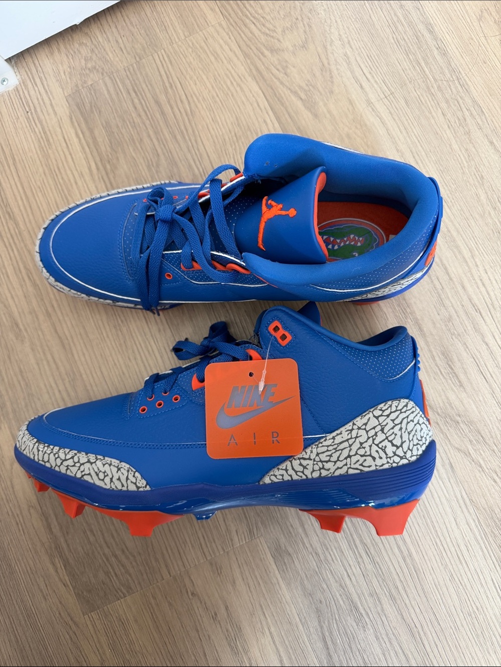 Nike Jordan Florida Gators Football Cleats New